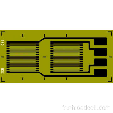 Jauge de déformation de demi-pont 1000OHM